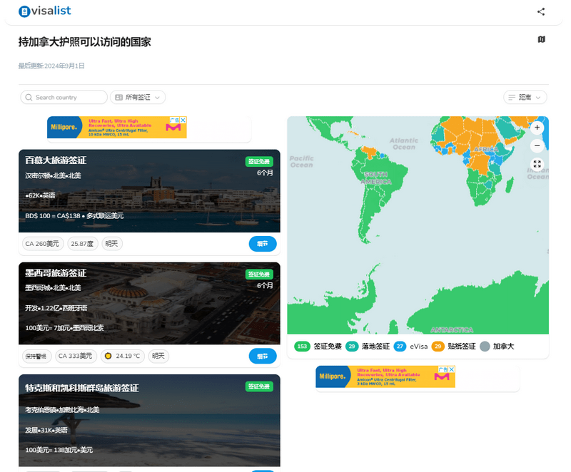 图片[1]-Visa List：全球签证指南 签证要求大全-IT黑科技