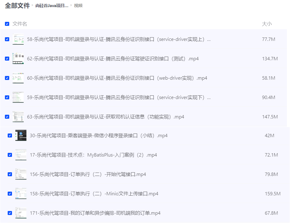 图片[1]-尚硅谷Java项目-乐尚代驾-IT黑科技