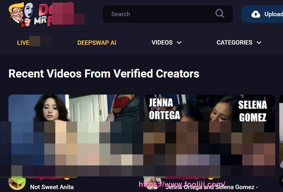 图片[1]-羞羞视频： Mr Deepfakes，智能AI换脸视频网站-IT黑科技