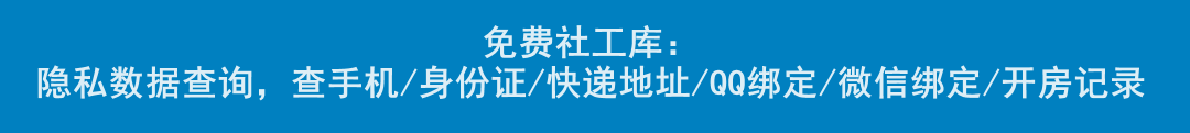 2025最新免费社工库