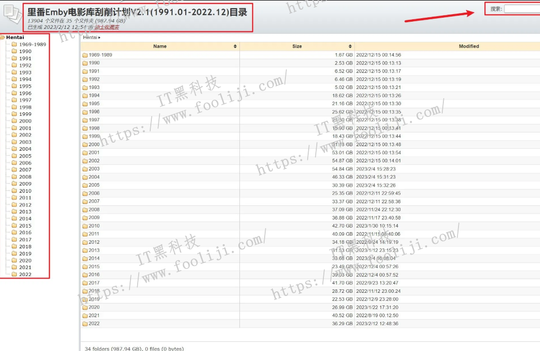 Li番 Emby电影库刮削计划 1991-2023