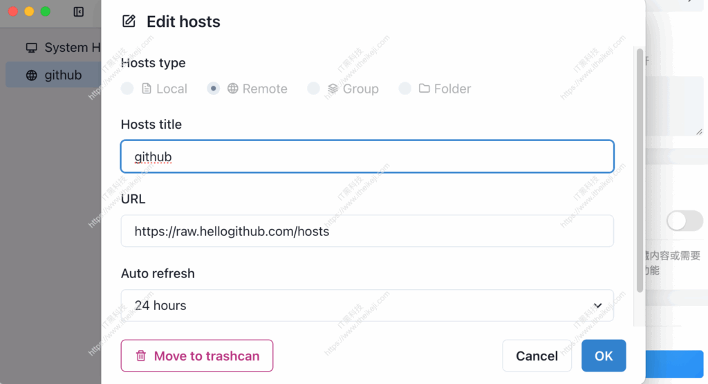 SwitchHosts：开源Hosts管理工具，GitHub加速利器