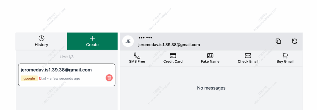 gmail后缀临时邮箱 gmail临时邮箱获取：Temp Gmail