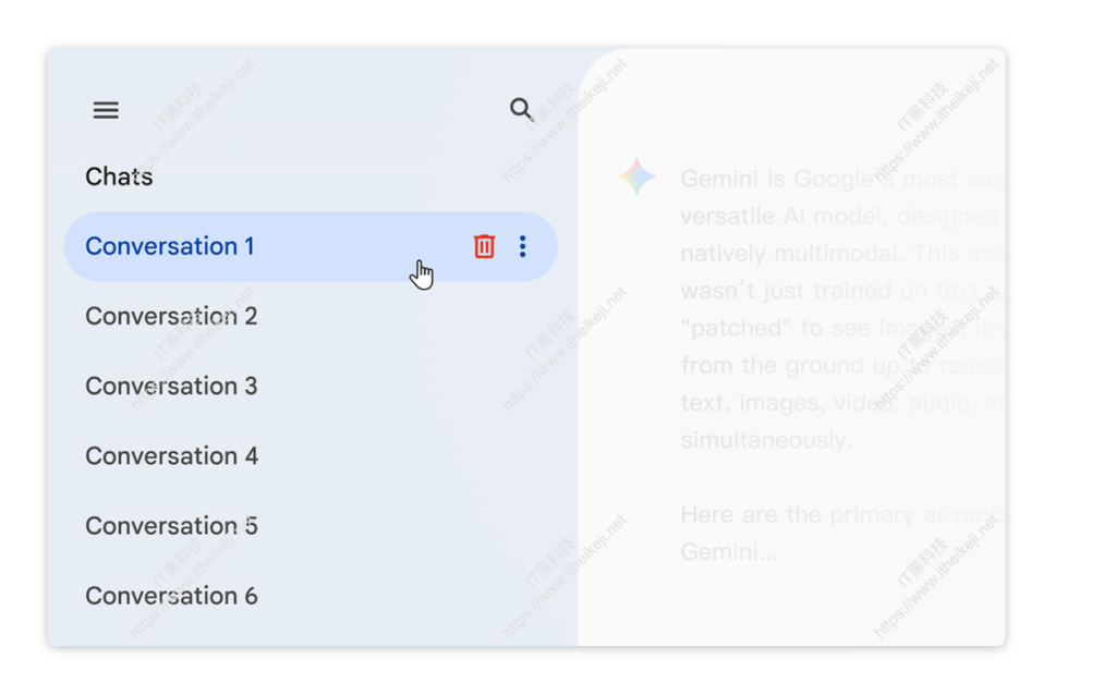 Gemini Chat Quick Delete - 快速删除 Gemini 聊天记录