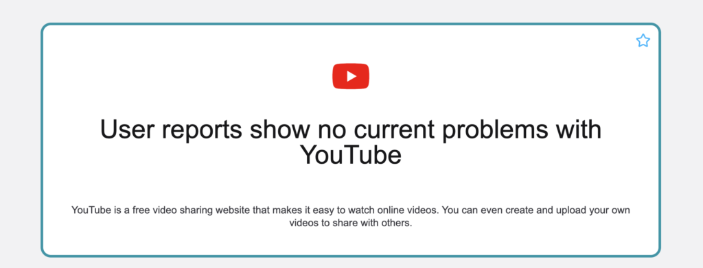 Downdetector - 网站当前服务正常吗 Youtube Tiktok服务异常检测网站